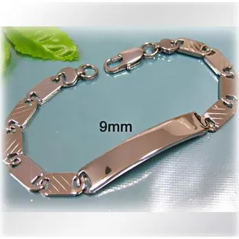 Řetízek 22cm ocelový náramek