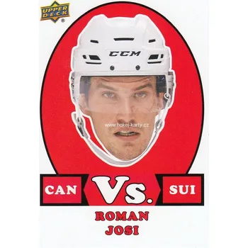 Karetní hra insert karta ROMAN JOSI 17-18 Team Canada VS číslo VS-11