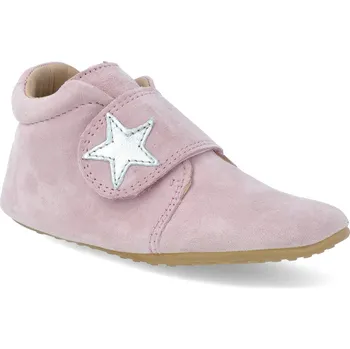 Dívčí obuv Barefoot capáčky Superfit - Papageno Rosa/Silber růžové Velikost: 20