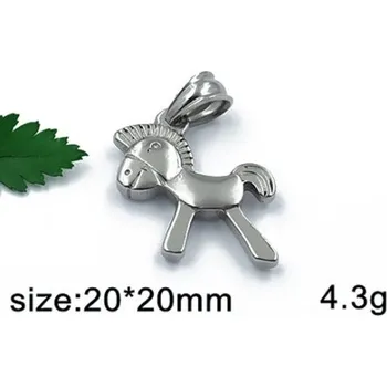 Přívěsek Koníček - ocelový přívěsek