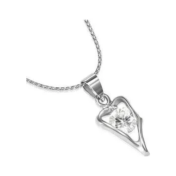 Náhrdelník Přívěsek zdobený - bižuterie