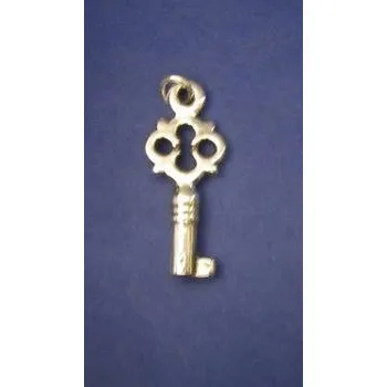 Přívěsek Klíč se zdobenou rukojetí - přívěsek ze stříbra