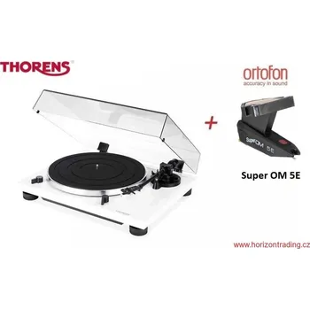Gramofon Thorens TD 201 + Ortofon Bílá Ortofon Super OM 5E