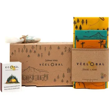 Papírový ubrousek Včelobal - outdoorové balení (Outdoorové balení pro aktiviti v přírodě)