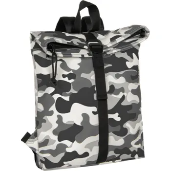 Městský batoh New Rebels roll- top batoh černo/bílý 51.125545