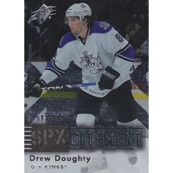 Sběratelská karetní hra insert karta DREW DOUGHTY 09-10 SPx SpxCitement /999