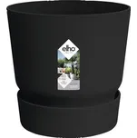 Květináč s podmiskou plastový elho greenville Ø 40 x 36 cm černý
