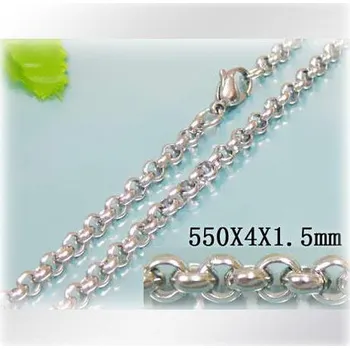 Řetízek 55cm řetízek ocelový o šířce 4mm