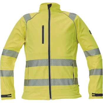 pracovní bunda ČERVA Bunda SHELDON, softshellová, reflexní, HV žlutá 0301069370001 S Žlutá fluorescent