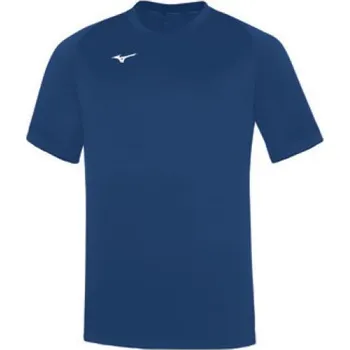 Chlapecké tričko Dětské sportovní tričko Mizuno Core Short Sleeve Tee Jr / Navy/Navy Velikost: 116