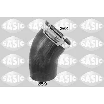 Turbodmychadlo Hadice plnícího vzduchu SASIC 3336120