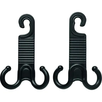 Věšák Věšák na opěrku hlavy s dvojitými háčky