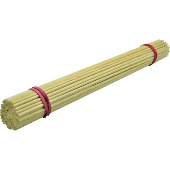 Párátko a napichovátko Koření Skýpala Špejle uzenářské lipové 100 ks 30 cm.