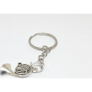 Kovový přívěsek na klíče - lesní roh