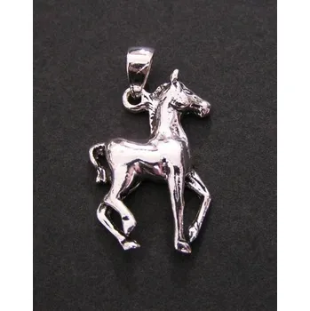 Přívěsek Kůň - stříbrný přívěšek - varianta 2
