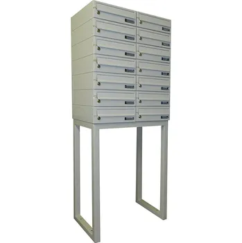 Železářství Poštovní schránka MB-370 v sestavě se stojanem Barva: RAL 7016 antracit