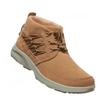 Pánské sandále KEEN UNEEK CHUKKA M toasted coconut/steel grey US 11,5 / EU 45,0 / UK 10,5 / 29,5 cm; Hnědá sandály + DÁREK DLE VÝBĚRU!