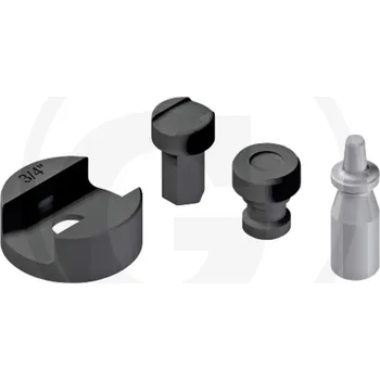 Dílna Tecomec Sada kovadlin a trnů pro 3/4" pilové řetězy