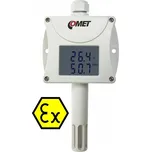 Snímač prostorové teploty a vlhkosti Comet T3110Ex určen do prostředí s nebezpečím výbuchu, rozsah měření -60 až +80 °C