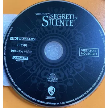 Blu-ray film Fantastická zvířata: Brumbálova tajemství (2022) 4K Ultra HD Blu-ray