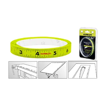 metr Samolepicí kovový metr FLT - KOMELON (2 m / 13 mm / 1ks)