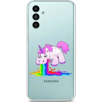 Pouzdro na mobilní telefon Kryt Samsung A13 5G Rainbow Splash (obal neboli pouzdro na Samsung A13 5G)