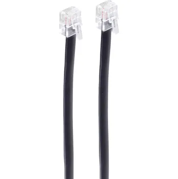 Shiverpeaks ISDN kabel [1x RJ12 zástrčka 6p6c - 1x RJ12 zástrčka 6p6c] 3 m černá