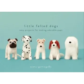Cizojazyčná kniha Little Felted Dogs - Yamazaki, S
