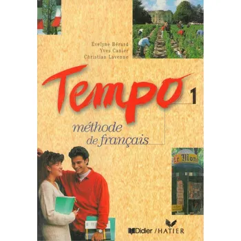 Francouzský jazyk Tempo 1 méthode de francais učebnice