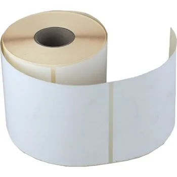 Samolepící etiketa INPAP PLUS Samolepicí etikety Termo, pro štítky dopravců, šířka 105, délka 148 mm, 450 ks na roli