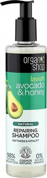 Šampon Organic Shop Repairing Shampoo Avocado & Honey 280 ml