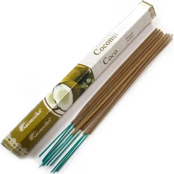 Čajovna AWM, Ltd, S3 8AL Indické vonné tyčinky Aromatika Premium - Kokos 20 ks