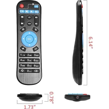 Dálkový ovladač TV BOX X88 H96 X96 Mi Náhradní dálkový ovladač