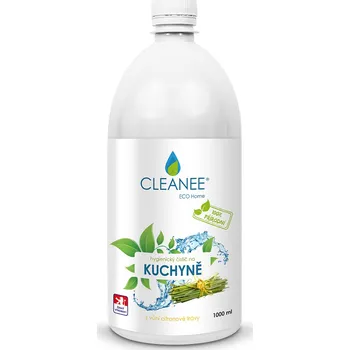 CLEANEE EKO hygienický čistič na KUCHYNĚ CITRONOVÁ TRÁVA 1L