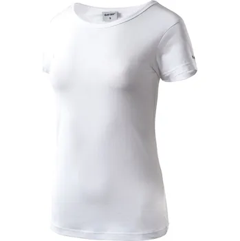 Dámské tričko HI-TEC Lady Puro - dámské tričko s krátkým rukávem (bílé) Velikost: XL