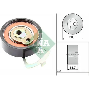 Napínací kladka, ozubený řemen Schaeffler INA 531 0339 10