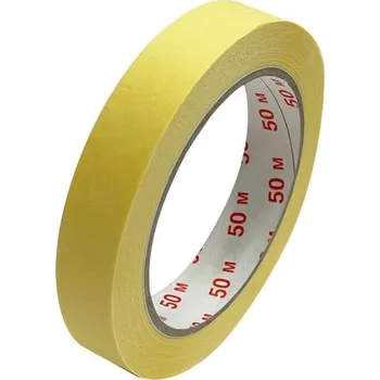 Lepicí páska páska lepicí Krepp 262 19mmx50m - žlutá