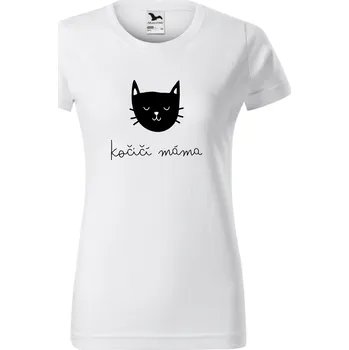 Dámské tričko Dámské tričko - Kočičí máma Velikost: S