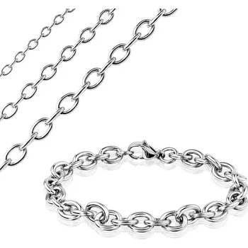 Přívěsek Šperky4U Ocelový náramek, tl. 4 mm - OPA1042-040