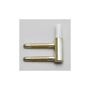 pant 117-02-00/E spodní díl - závěs pro obložkové zárubně (mosaz / 1ks)