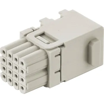 Síťový konektor krimpovací Han Domino HD cube, krimp (F.2) 09149162101 HARTING Množství: 2 ks