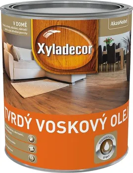 Olej na dřevo Xyladecor Tvrdý voskový olej 750 ml