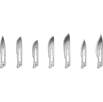 Skalpel Medin Čepelka skalpelová pro držák č. 4 -10ks velikost: 22