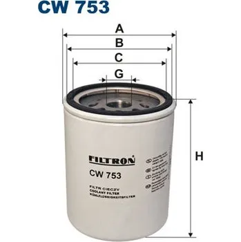 Filtr chladiva, , 5000133551, FILTRON, CW 753