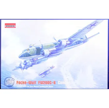 Plastikový model Roden Focke-Wulf Fw 200C-6 Condor 1:144