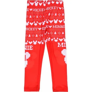 Dívčí legíny Dívčí legíny Minnie červené 98/104
