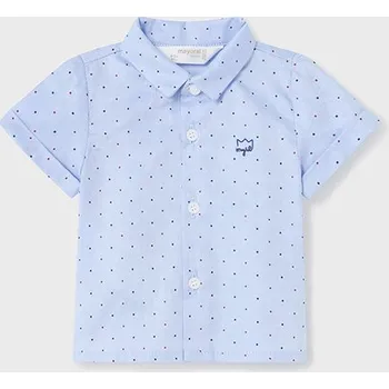 Chlapecké oblečení Mayoral Košile 1189 světle modrá Rozměr: 6 - 9 měsíců, 75 cm