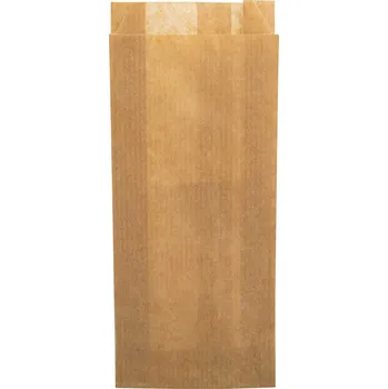 Sáček na potraviny sáček papírový na párek v rohlíku 80x30x170 mm (200 ks/balení)