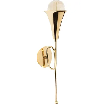 Nástěnné svítidlo Nástěnná lampa Sarmal zlatá