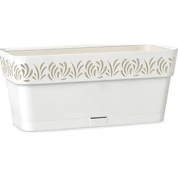 Truhlík Truhlík GAIA TRAVERTÍN/BÍLÁ 50 cm